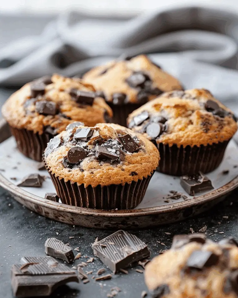 Chocolate Chunk Muffins