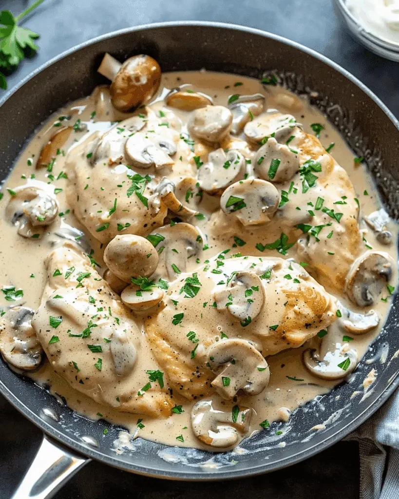 Creamy Mushroom Chicken