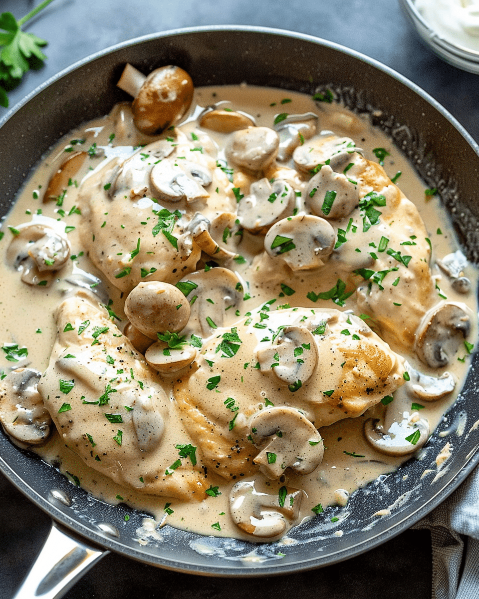 Creamy Mushroom Chicken