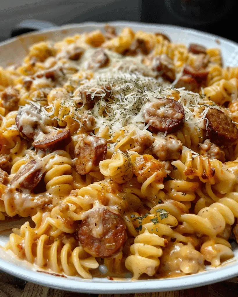 Creamy Smoked Sausage Pasta