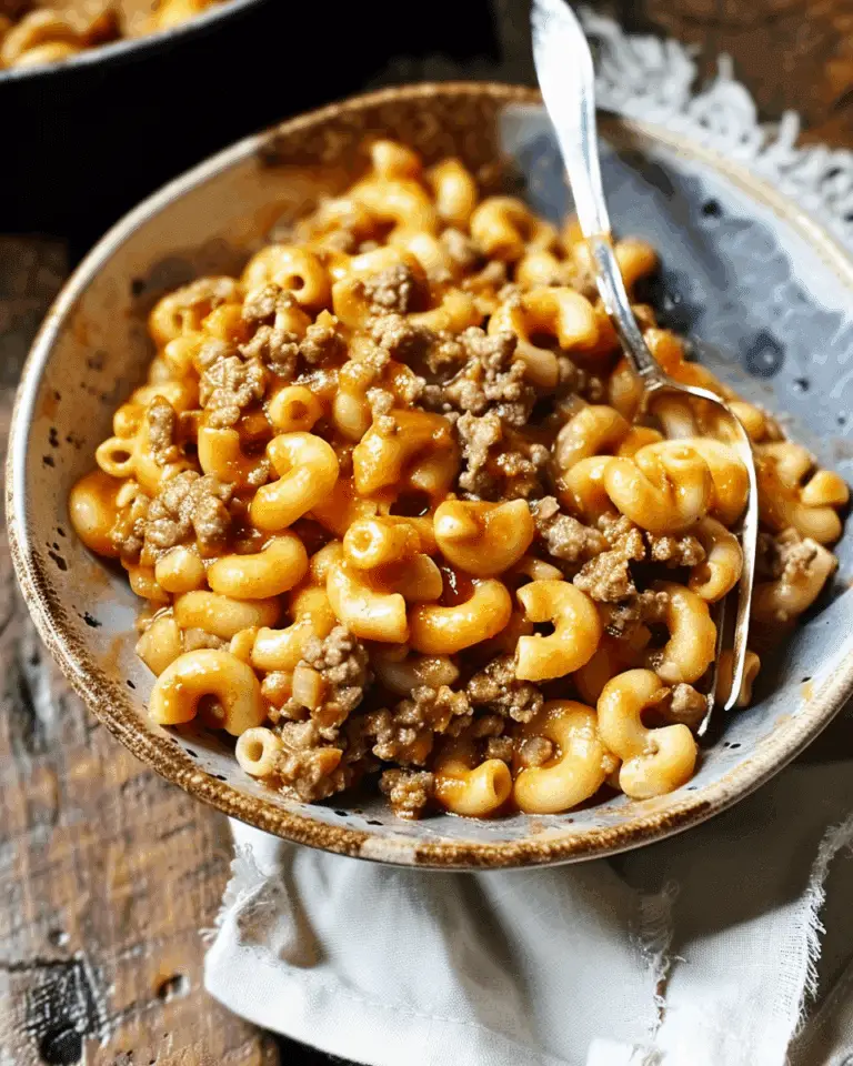 Easy Homemade Hamburger Helper
