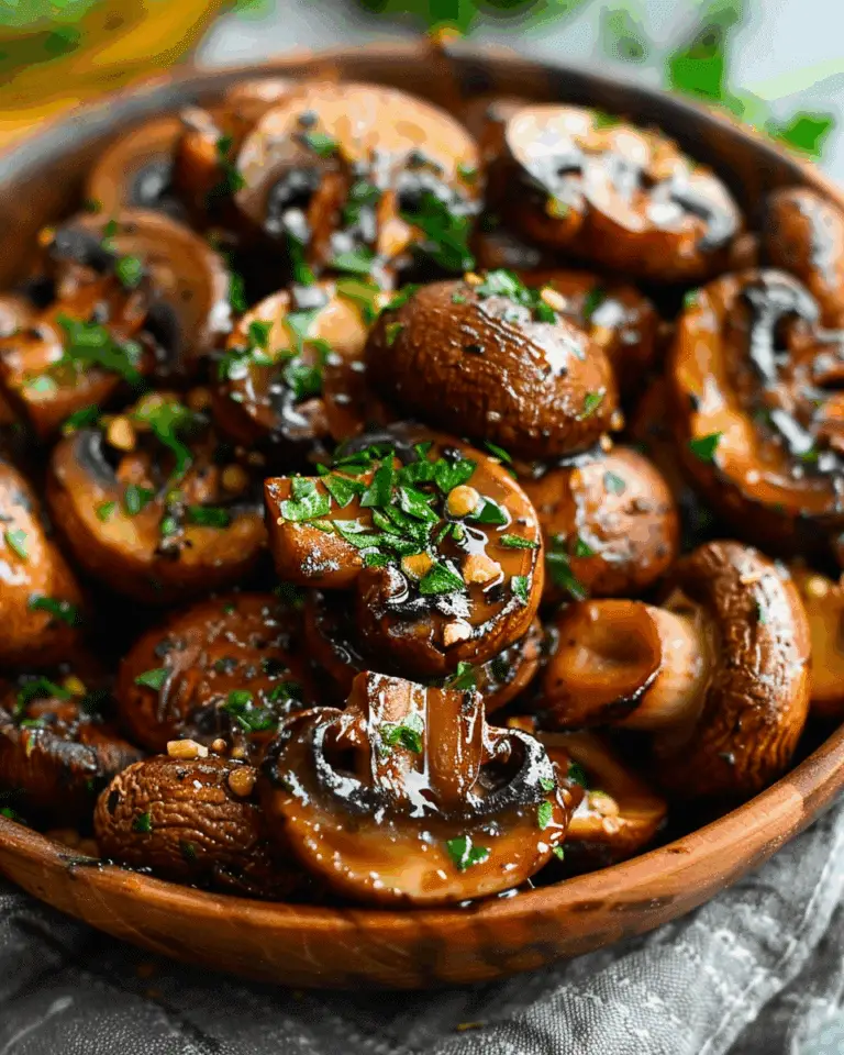 Garlic Butter Mushrooms