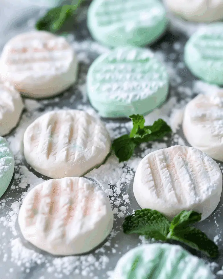 Homemade Cream Cheese Mints