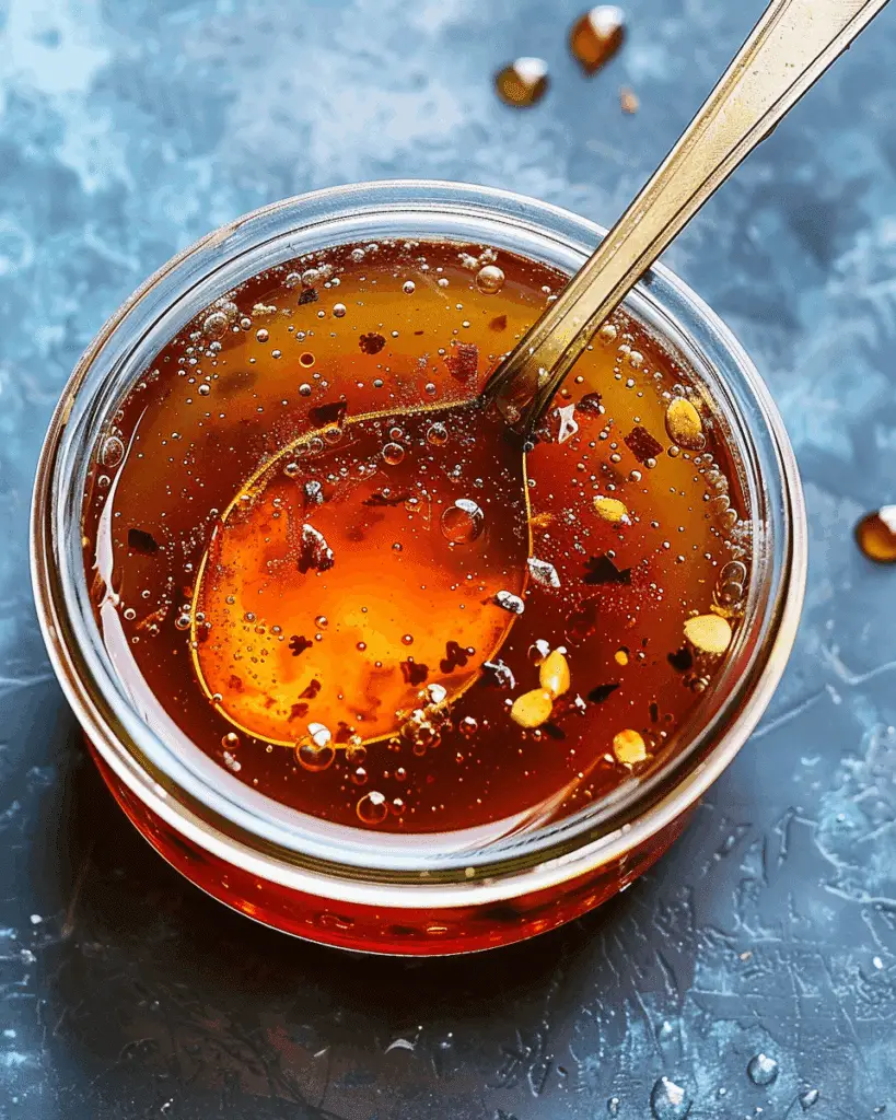 Homemade Hot Honey Sauce