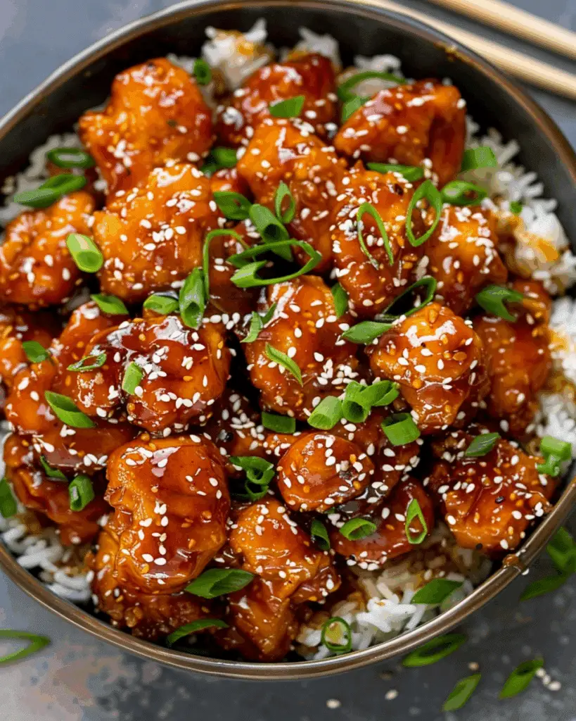 Honey Sesame Chicken