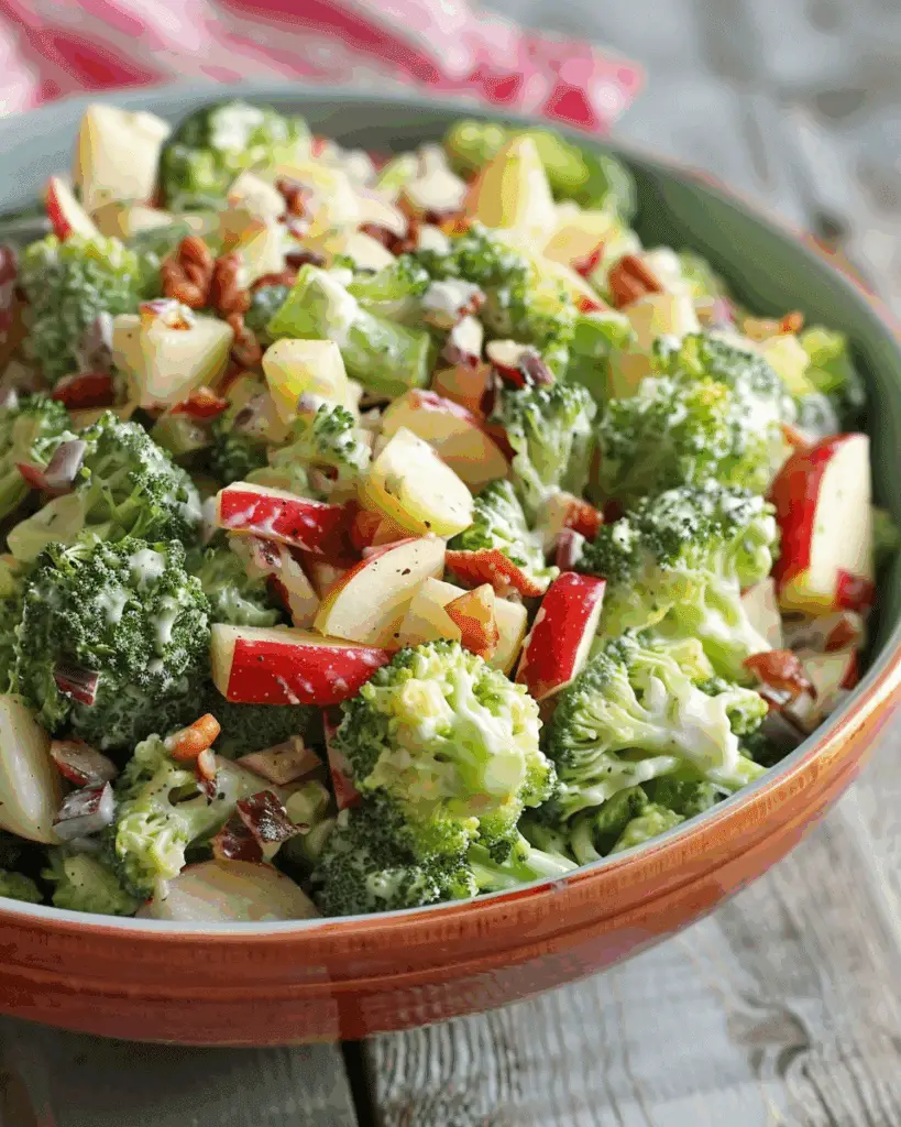 Honeycrisp Apple Broccoli Salad