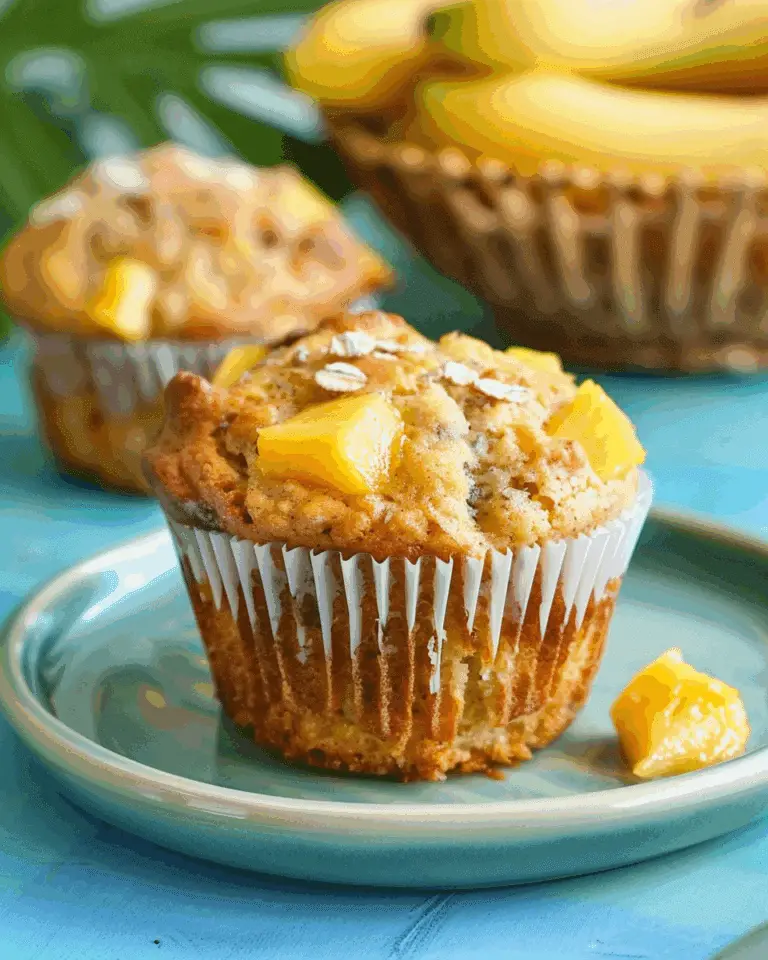 Mango Banana Muffins
