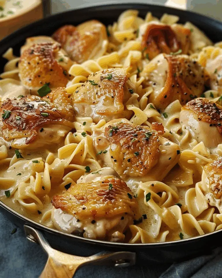 One-Pan Chicken with Buttered Noodles