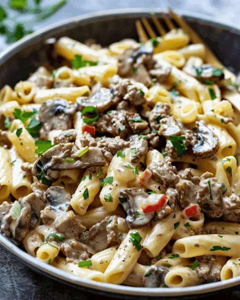 Philly Cheesesteak Pasta