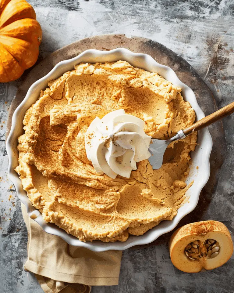 Pumpkin Fluff Pie