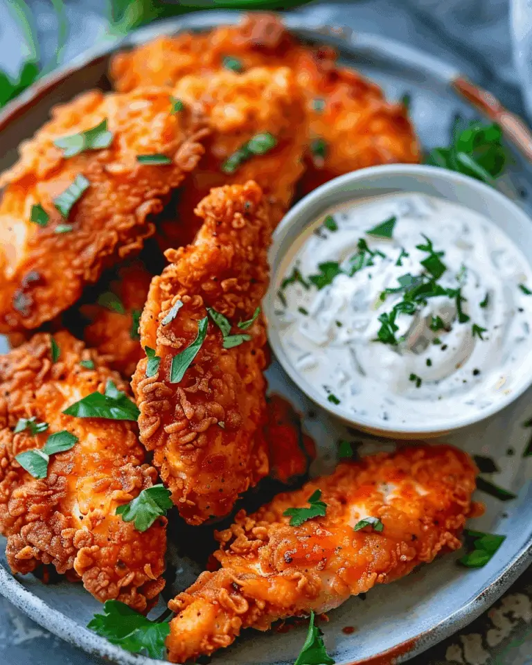 Spicy Parmesan Chicken with Buffalo Ranch Dip