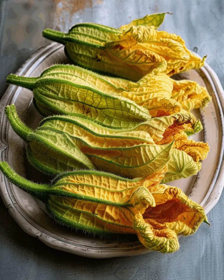 Stuffed Zucchini Flowers