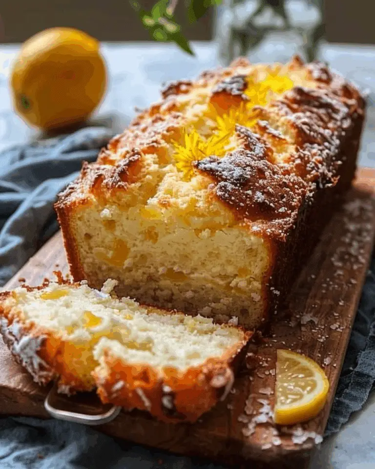 Sunshine Limoncello Ricotta Snack Loaf