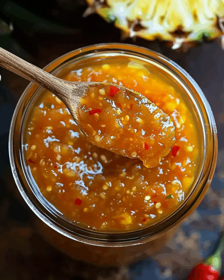 Sweet Chili Pineapple Sauce