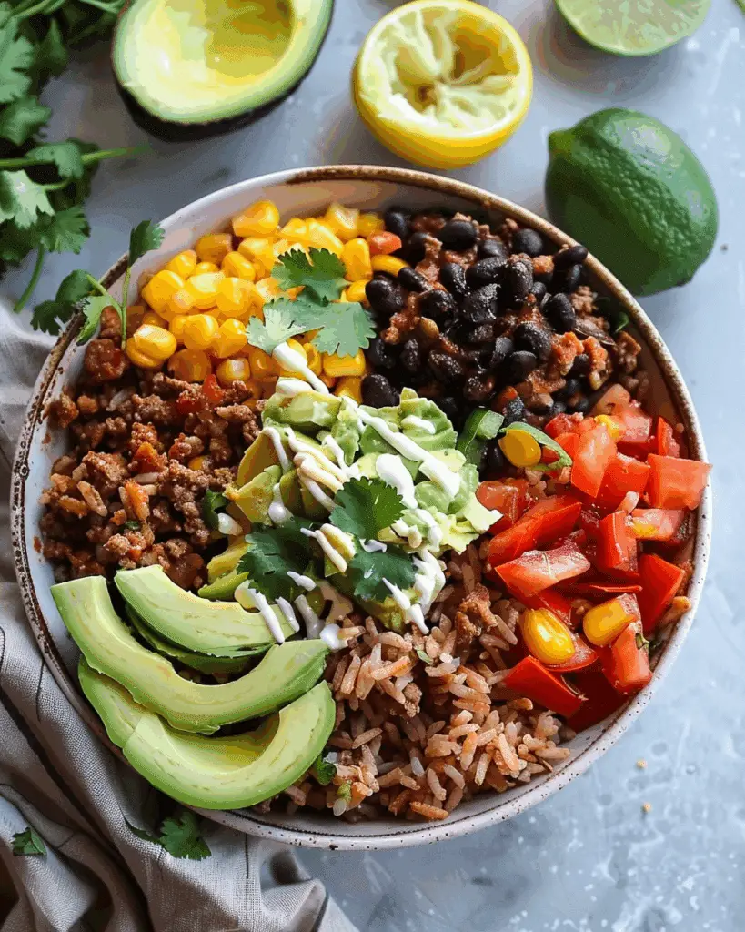 Taco Rice Bowl
