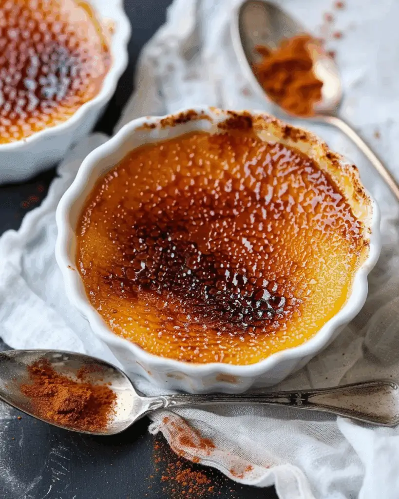 Best Thai Tea Créme Brulée