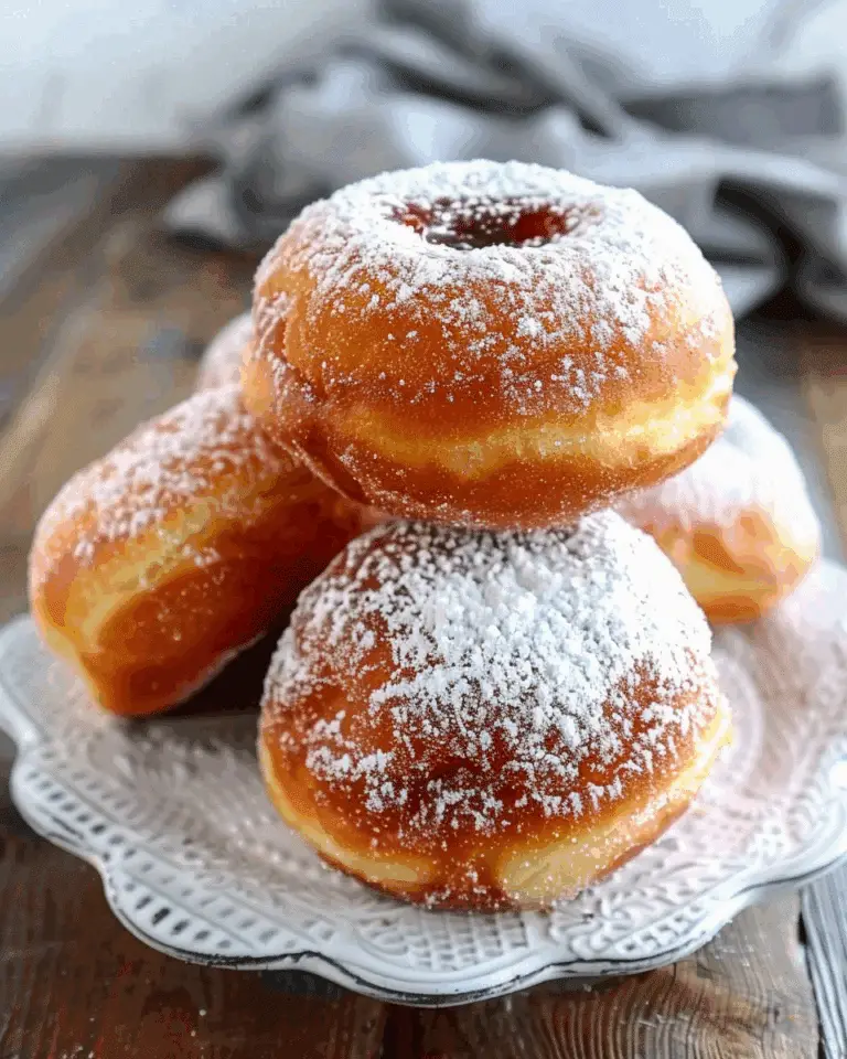 Berliners – Classic German Jelly-Filled Doughnuts