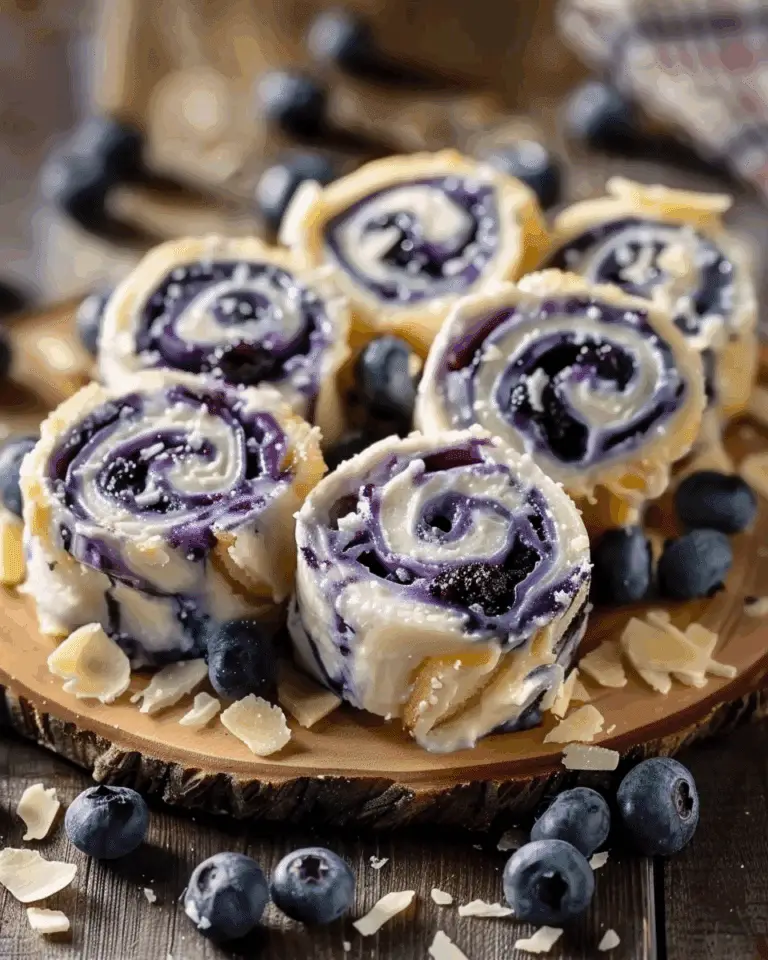 Blueberry Cheesecake Rolls