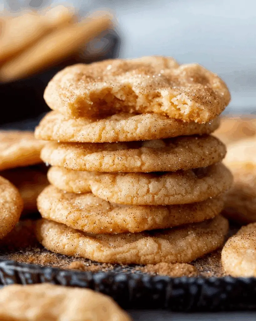 Chewy Snickerdoodle Cookies