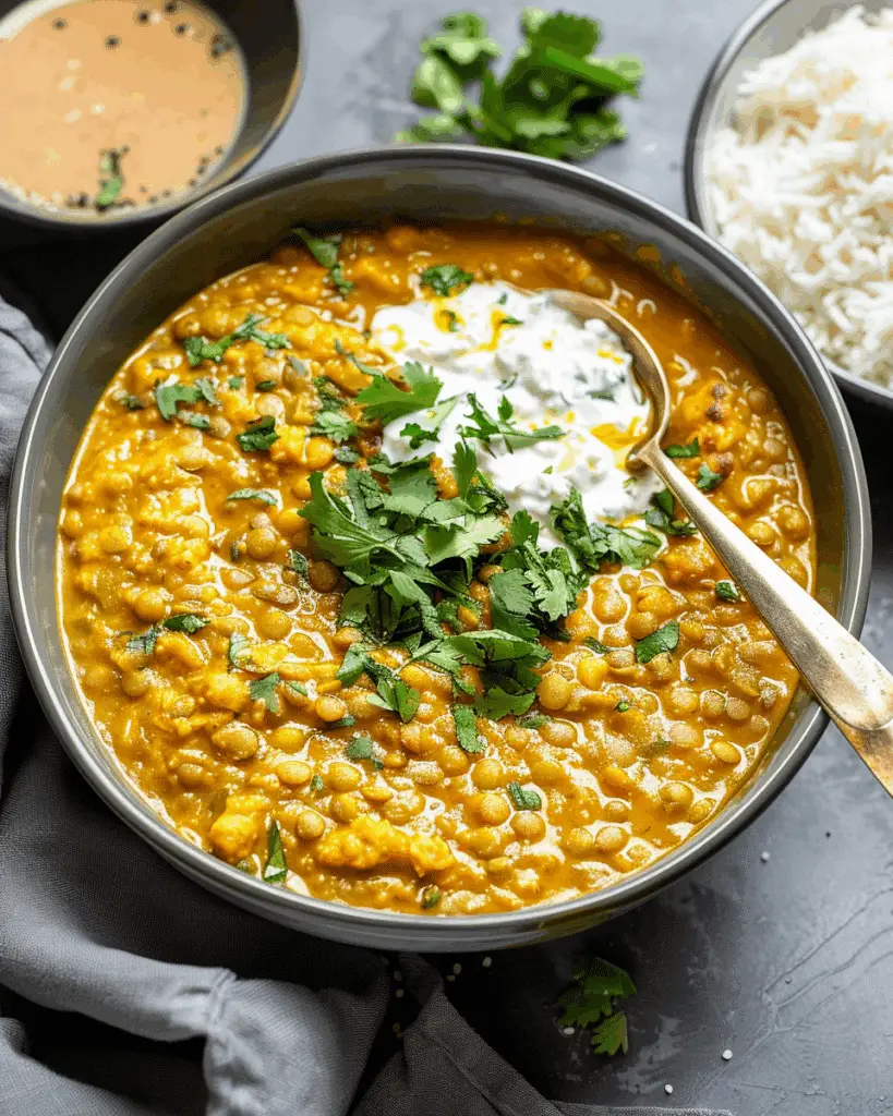 Creamy Coconut Lentil Curry