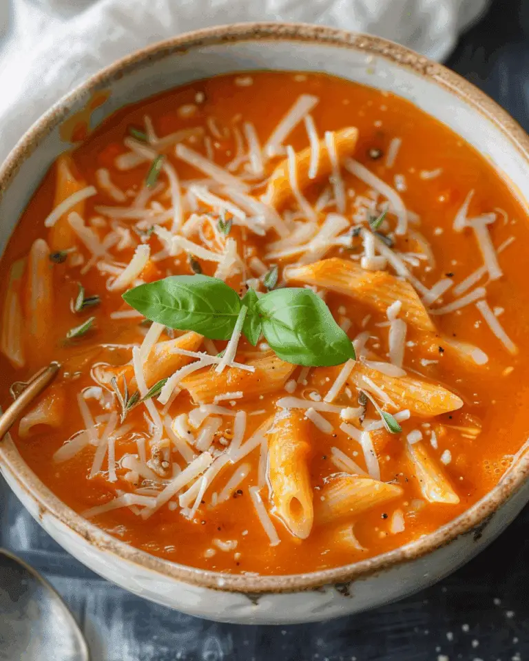 Creamy Tomato Pasta Soup