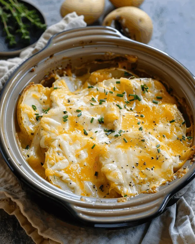 Crockpot Scalloped Potatoes