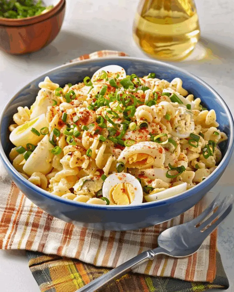 Deviled Egg Pasta Salad