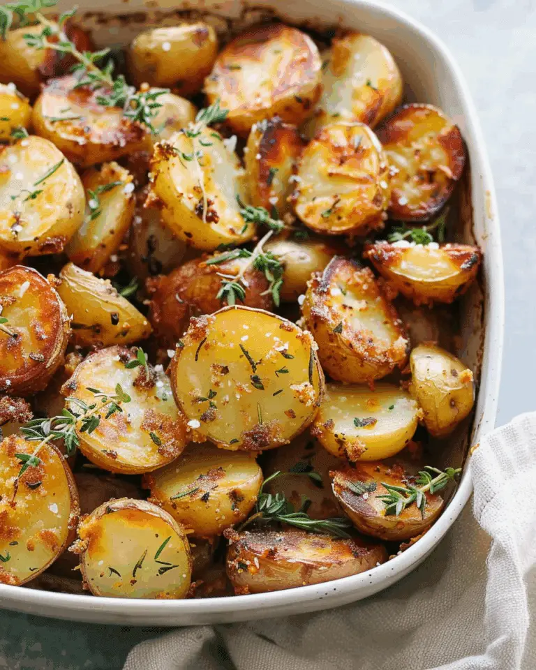 Garlic Parmesan Roasted Potatoes