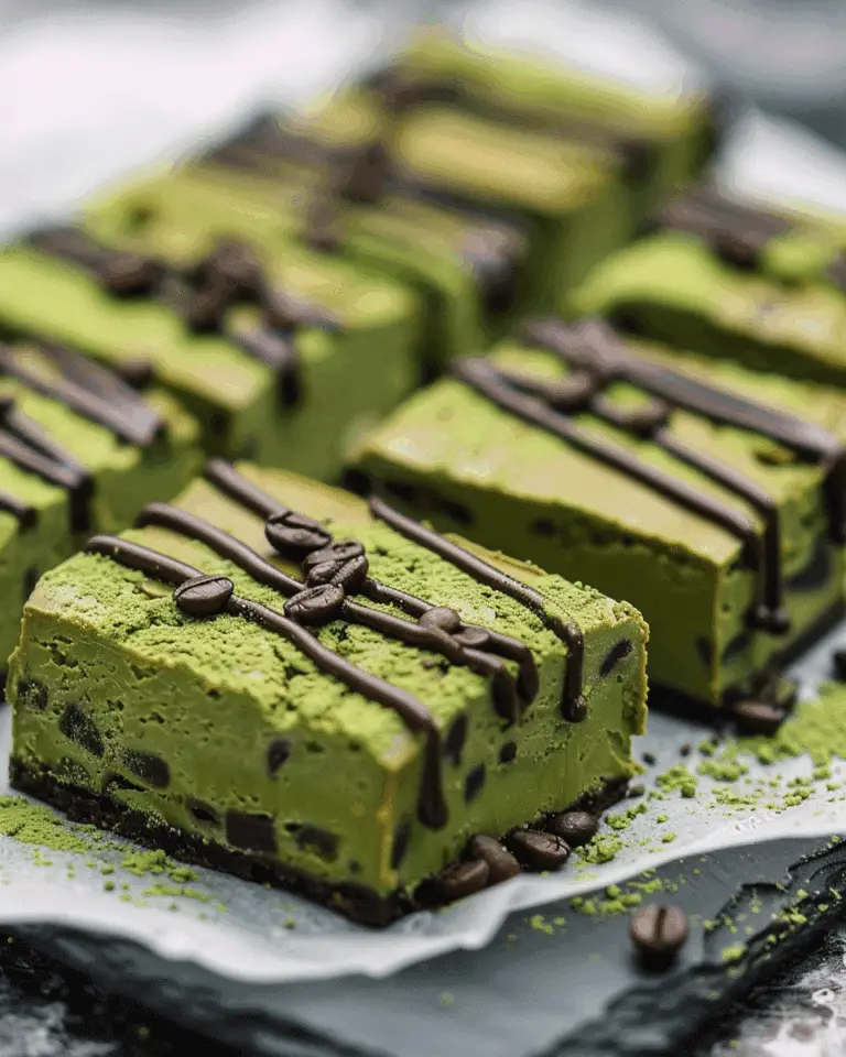 Matcha Coffee Protein Bars