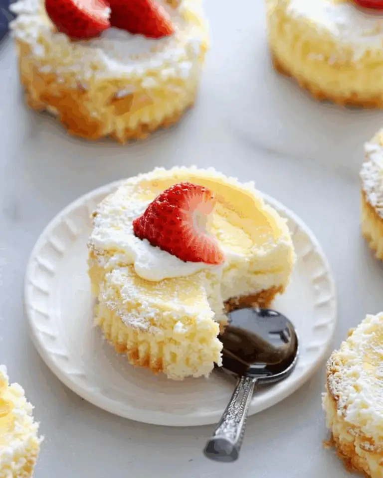 Mini Japanese Cheesecakes