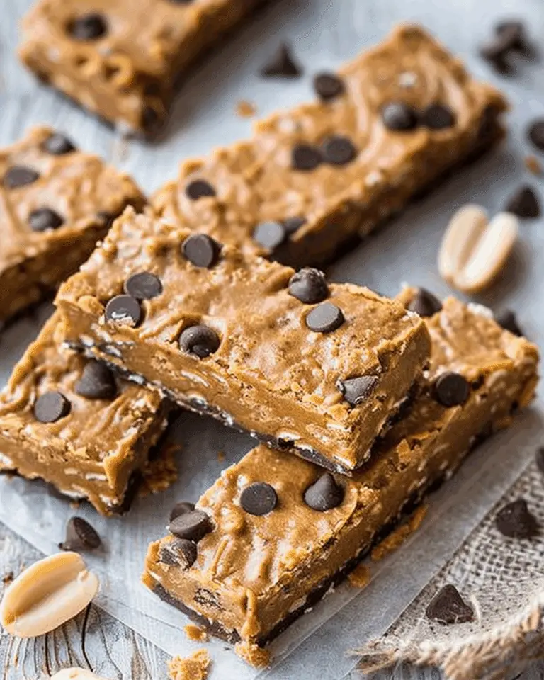 No-Bake Peanut Butter Protein Bars