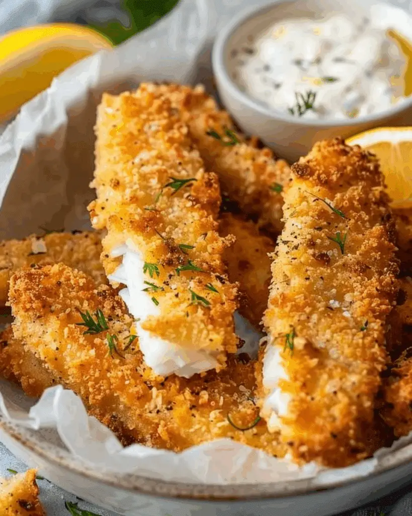 Oven Baked Fish Sticks
