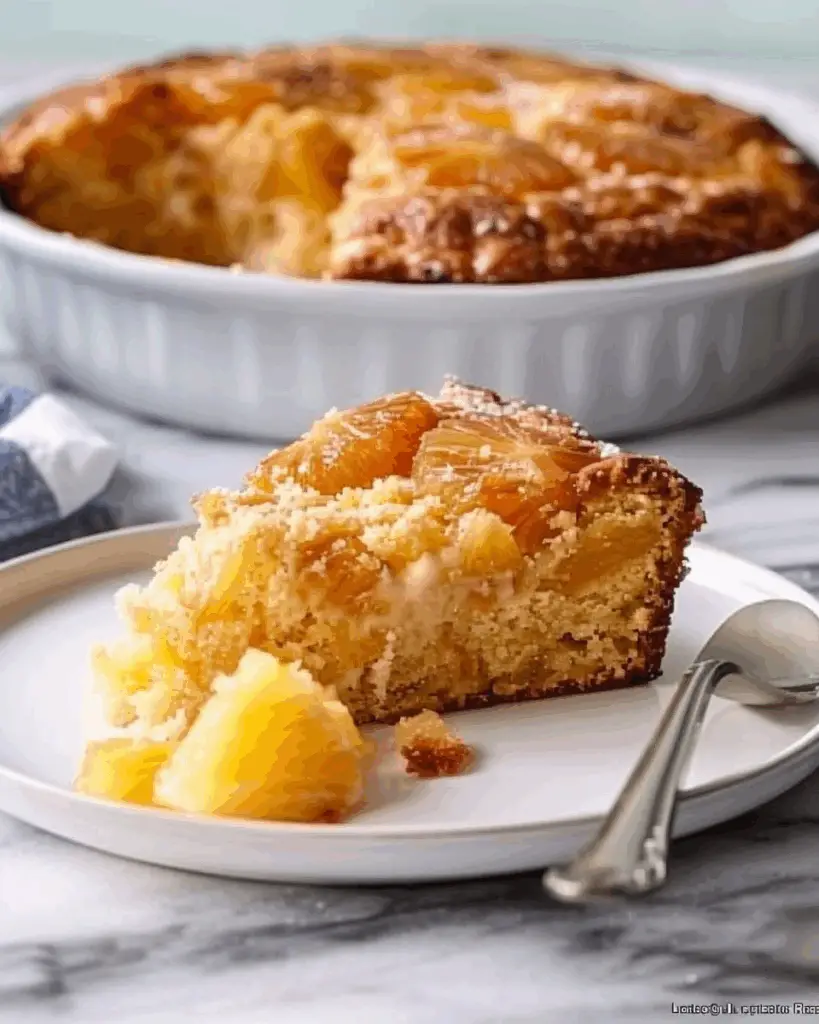 Pineapple Dump Cake