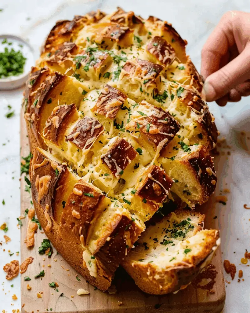 Pull‑Apart Garlic Bread