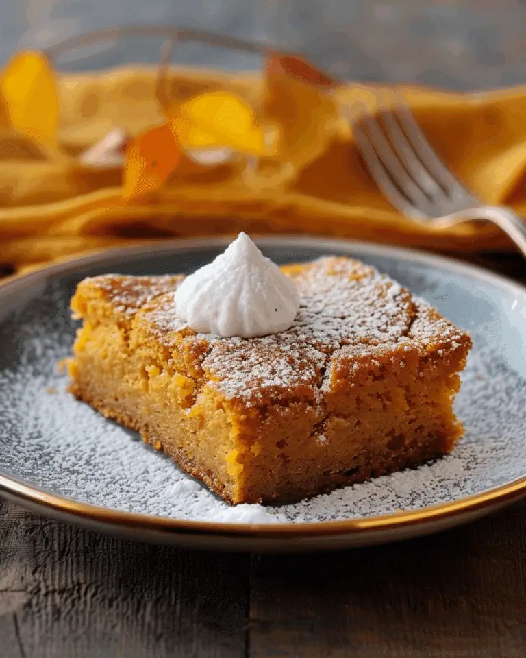 Pumpkin Gooey Cake