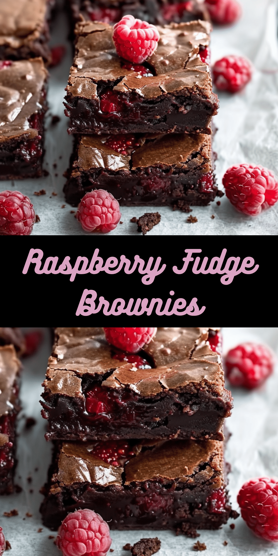 Fudge Raspberry Brownies Raspberry Fudge Brownies - Cooking With Blog