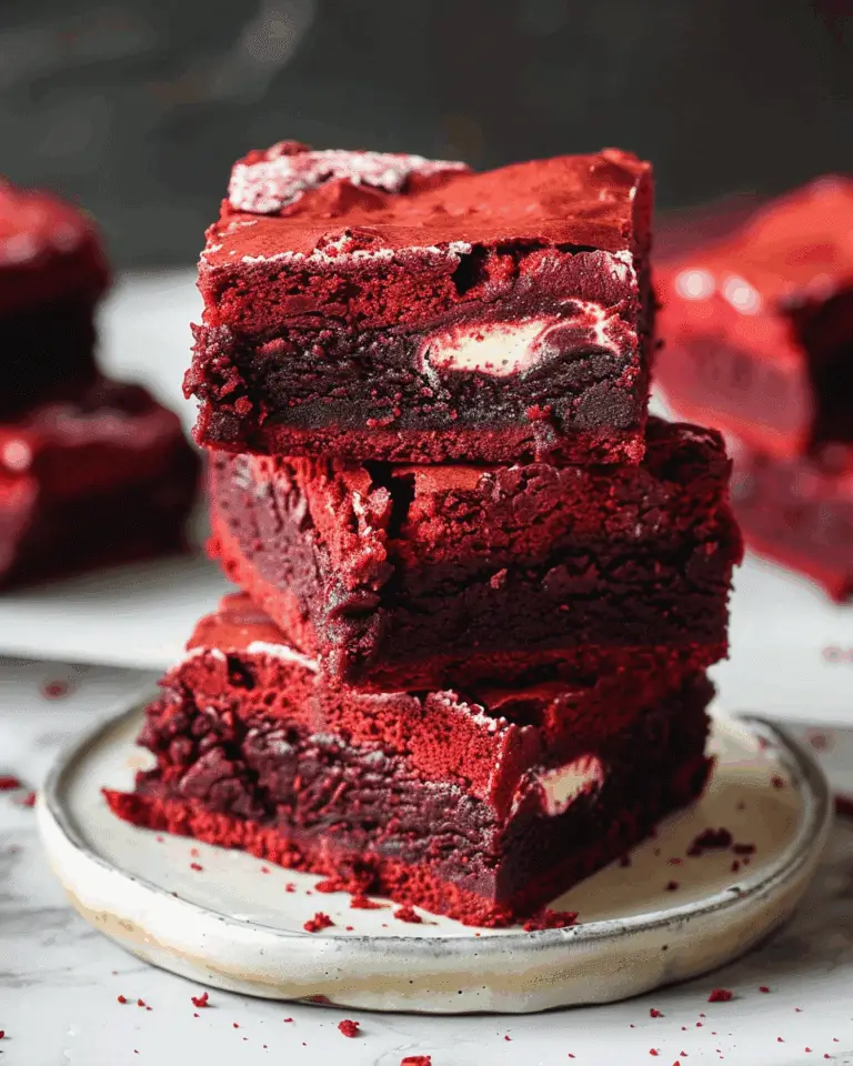 Red Velvet Brownies