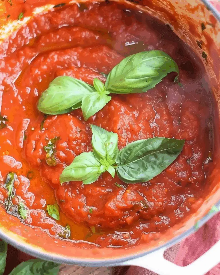San Marzano Tomato Sauce from Scratch