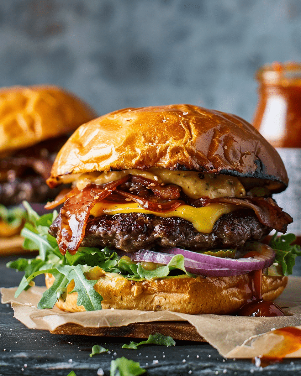 Smash Burger with Easy Sauce