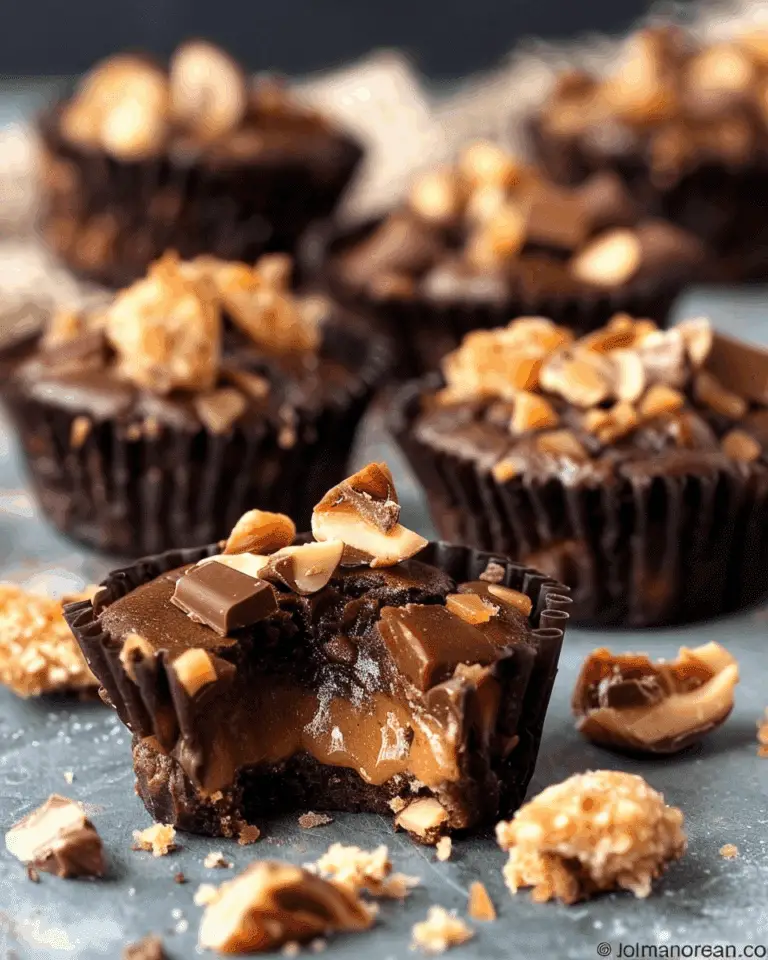 Snickers Cookie Cups