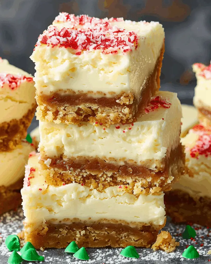 Soft Sugar Cookie Cheesecake Bars