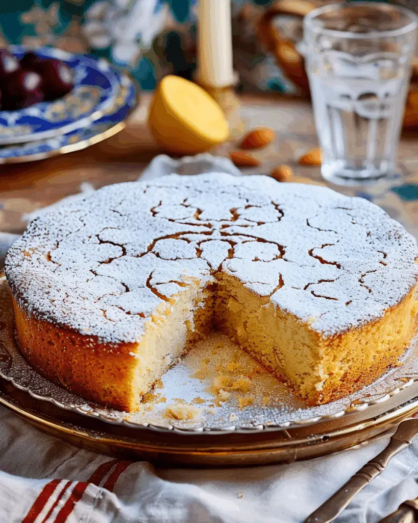 Tarta de Santiago (Spanish Almond Cake)