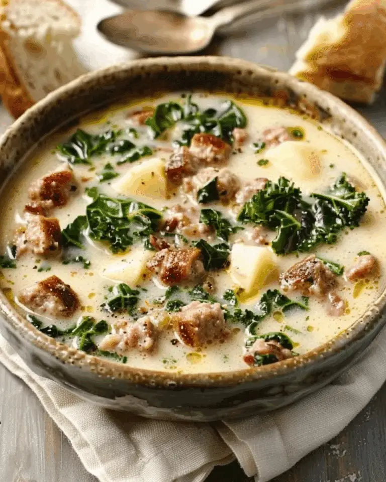 Zuppa Toscana – Creamy Sausage & Kale Soup