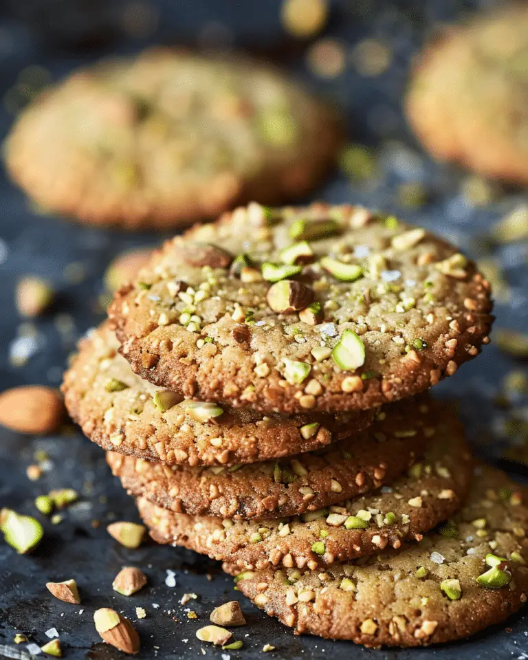 Almond‑Flour Pistachio Cookies