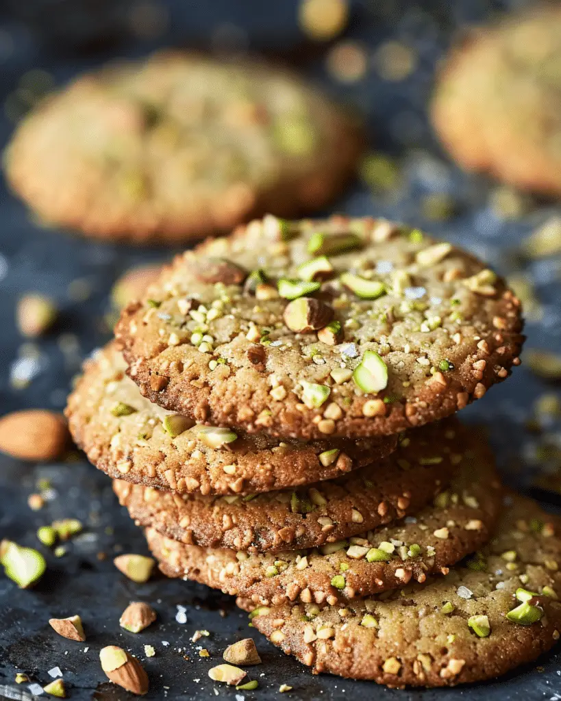 Almond‑Flour Pistachio Cookies