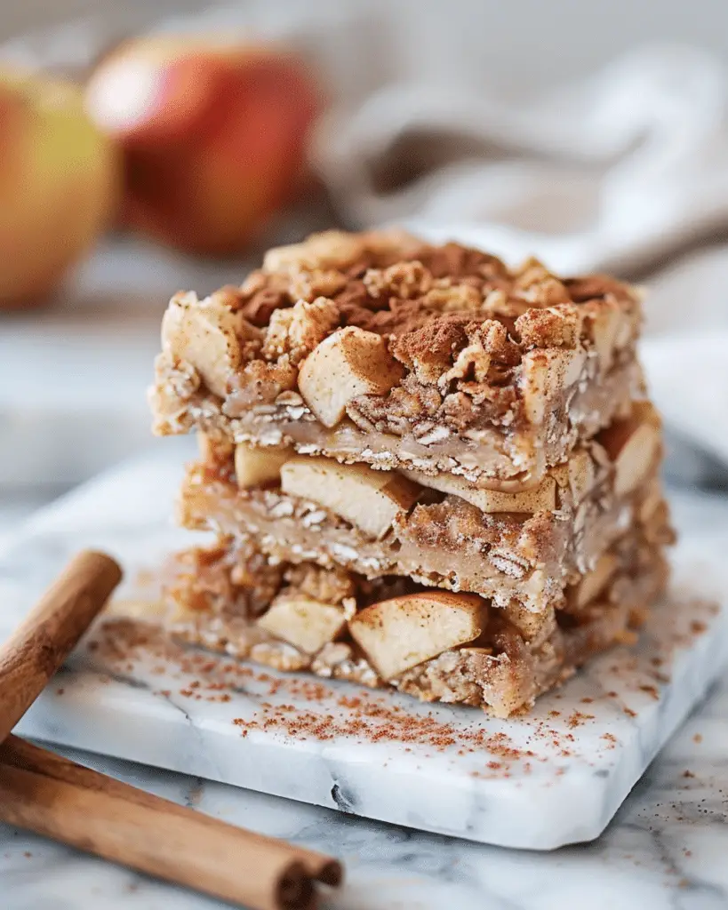 Apple Cinnamon Breakfast Bars