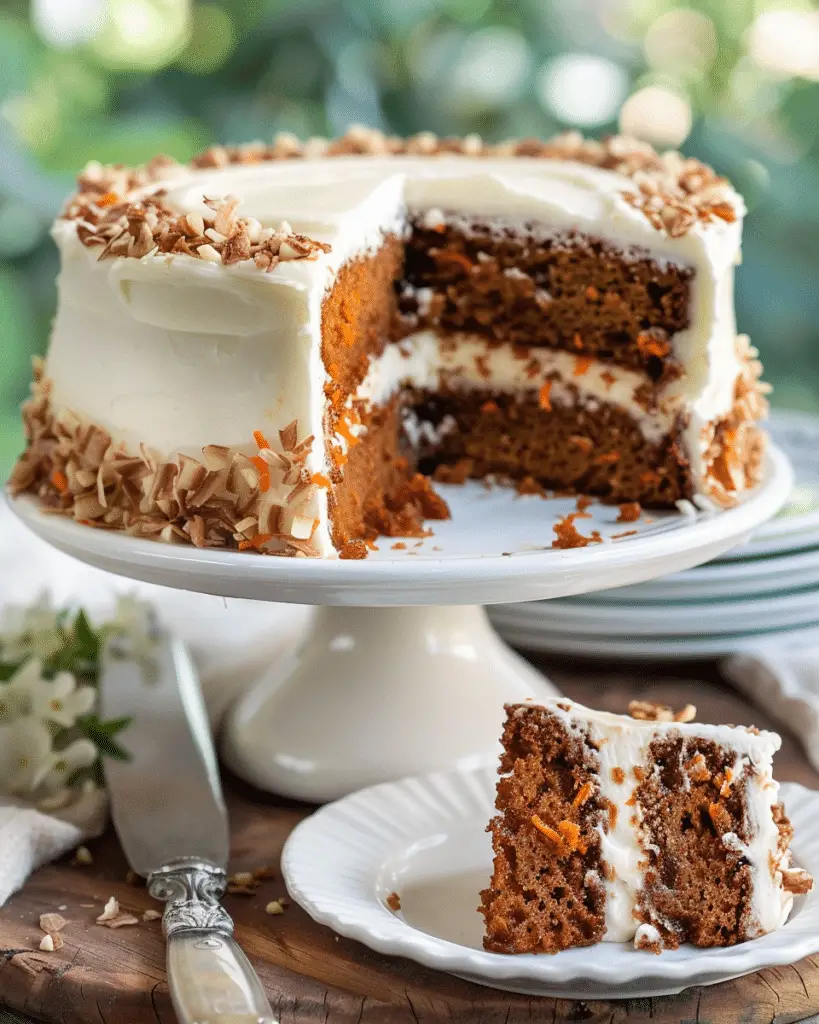 Brazilian Carrot Cake (Bolo de Cenoura)