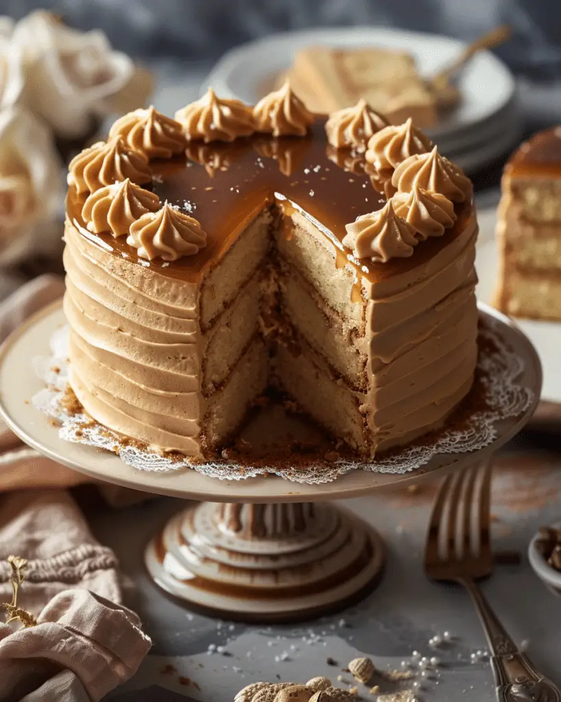 Brown Butter Caramel Cake