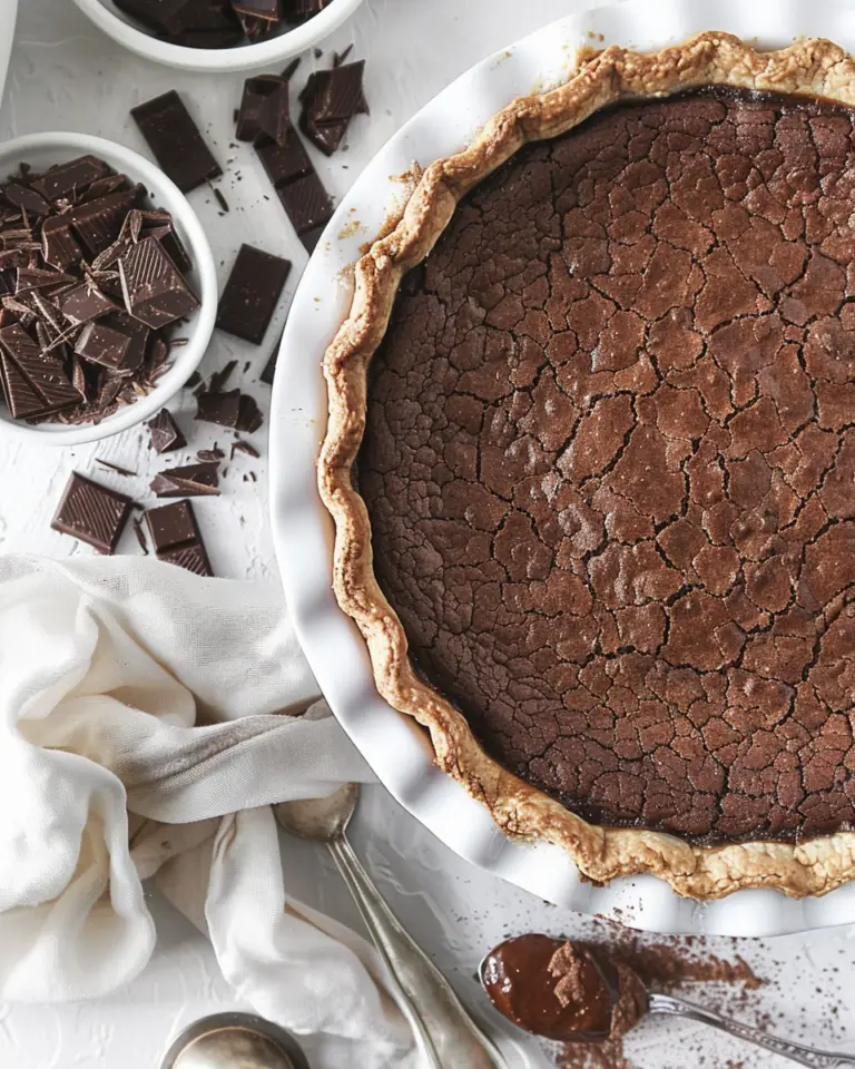 Chocolate Chess Pie