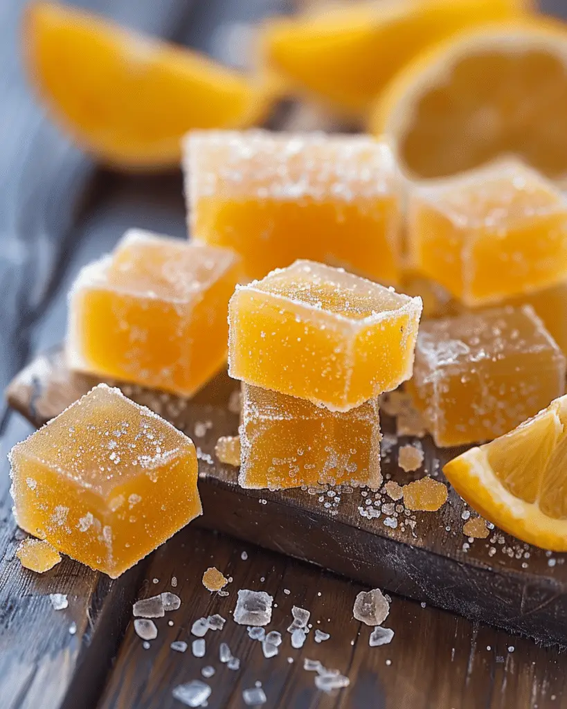 Classic Homemade Orange Candy